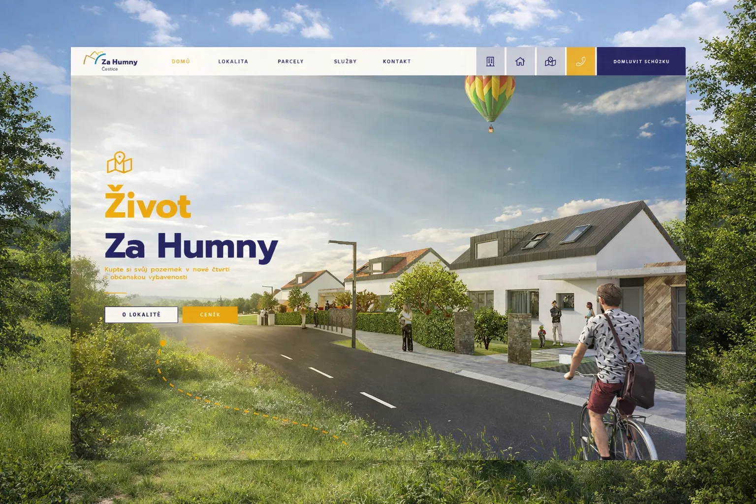 Prodej pozemků Za Humny