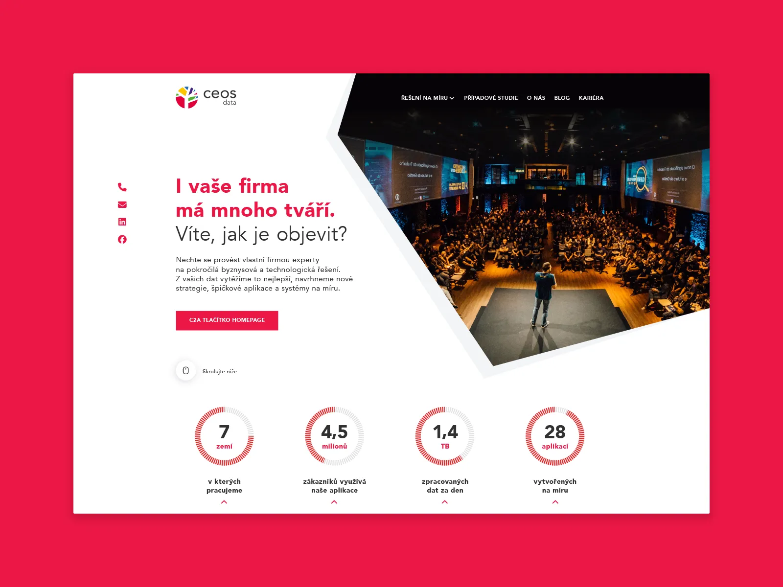 Vývoj software CEOS Data