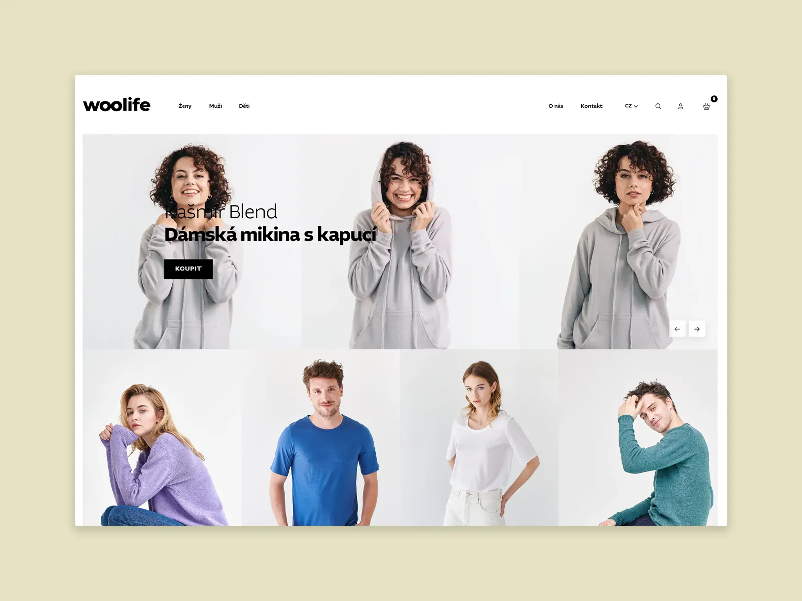 Eshop vlněné oblečení Woolife