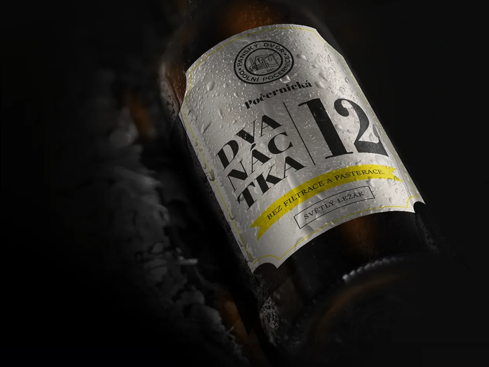 Etikety pivovaru Počernice