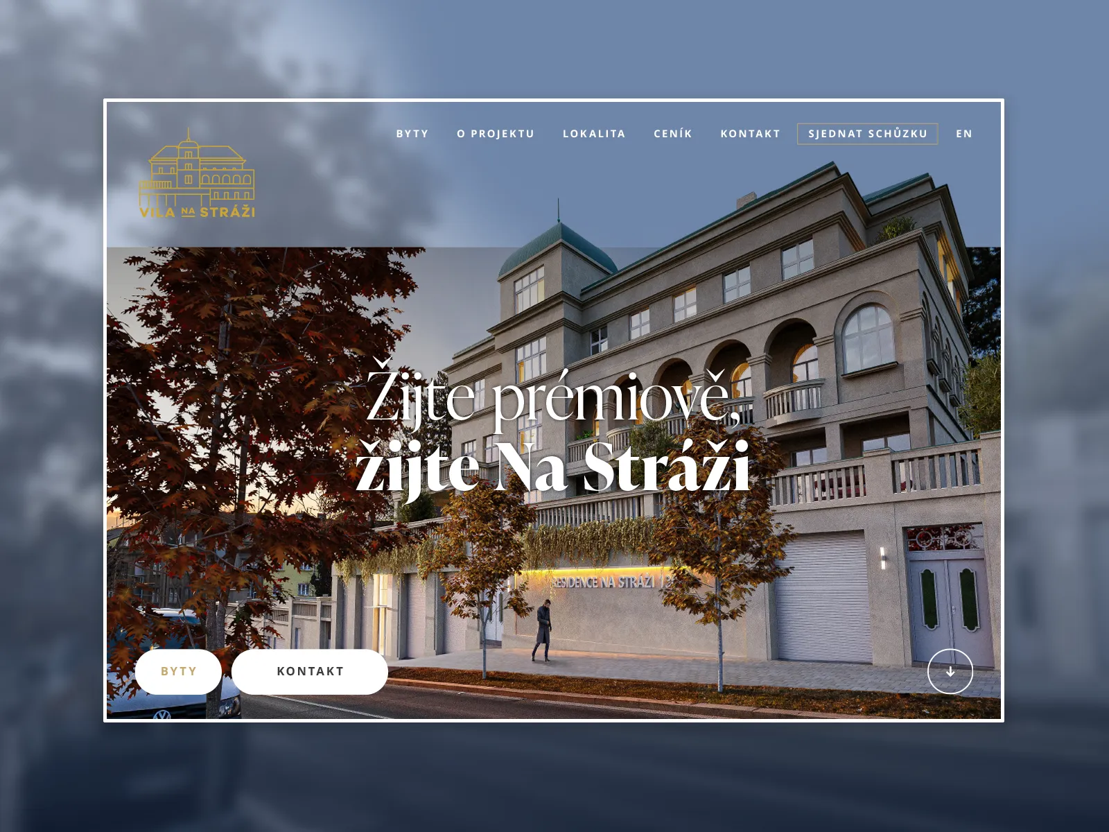 Realizace webu Bydlení na Stráži